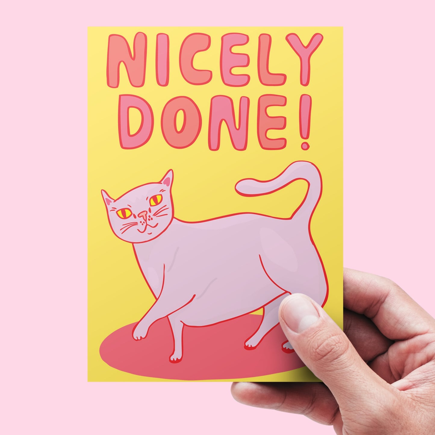 Nicely Done! - Congratulations Card