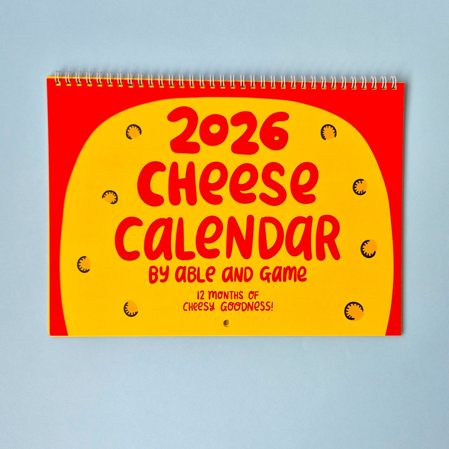 2026 Cheese Calendar