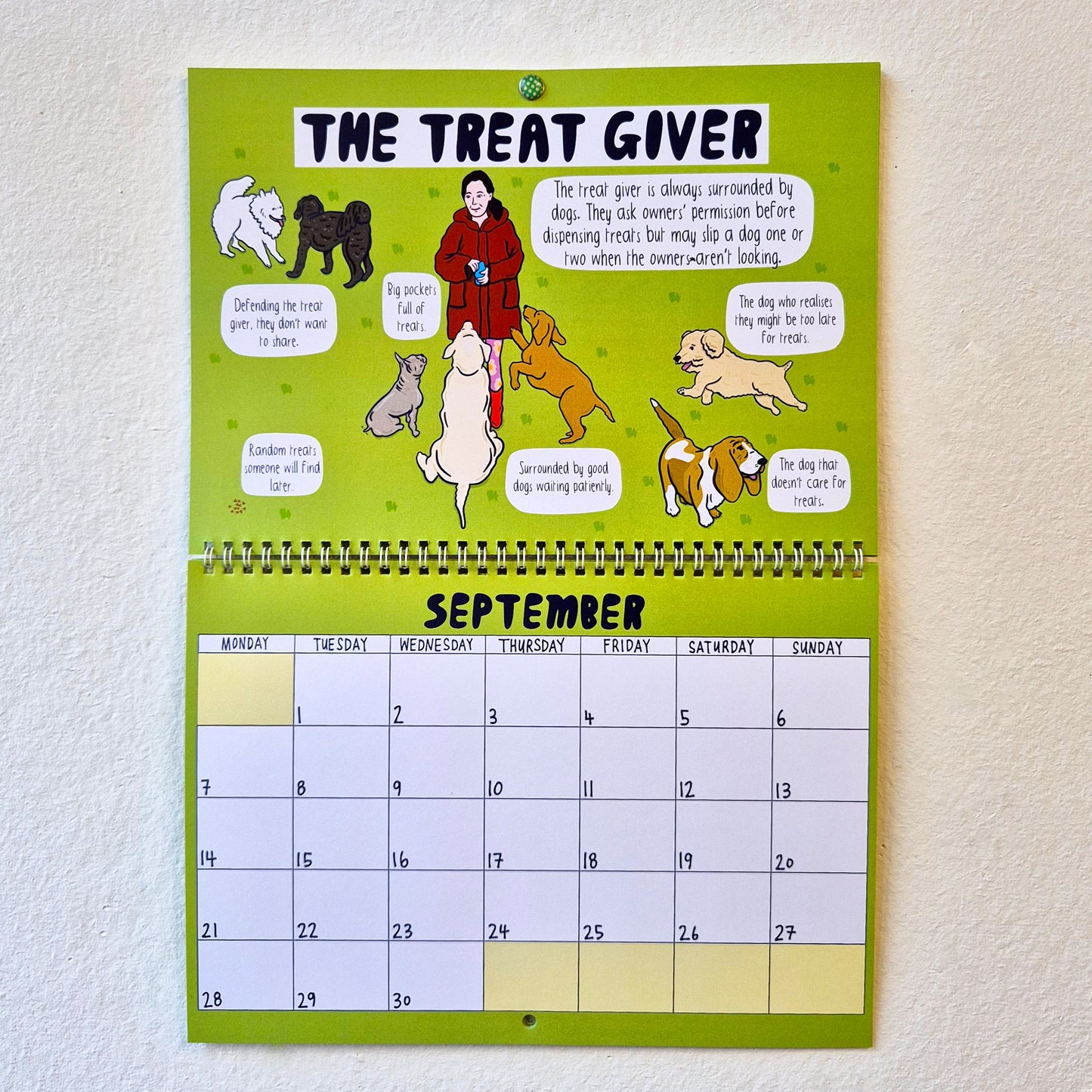 2026 Dog Park Calendar