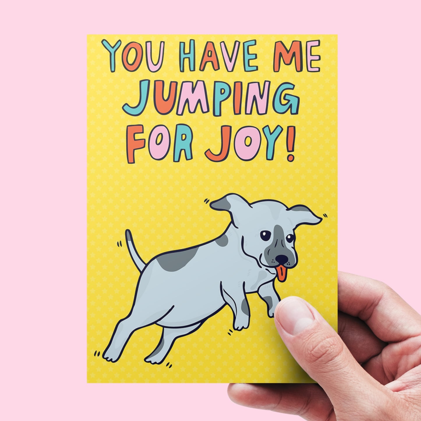 Your Have Me Jumping For Joy! - Congratulations Card