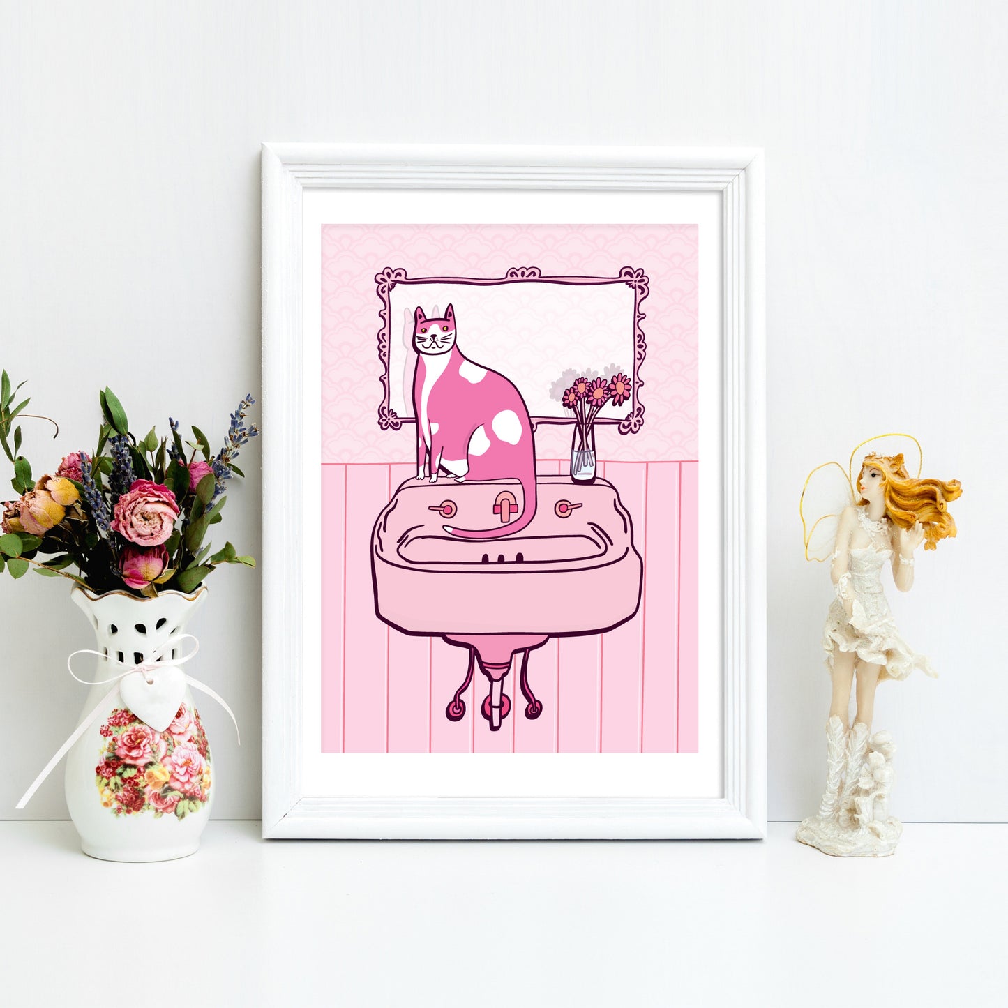 Pink Sink - Art Print