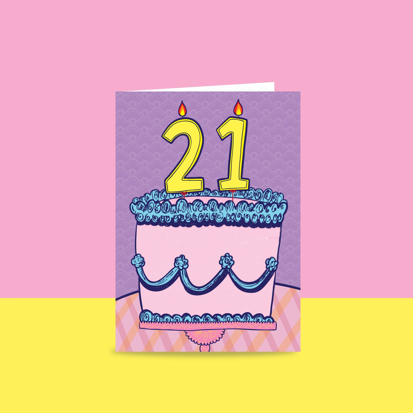 Cake Number Birthday - Milestone Birthday Card