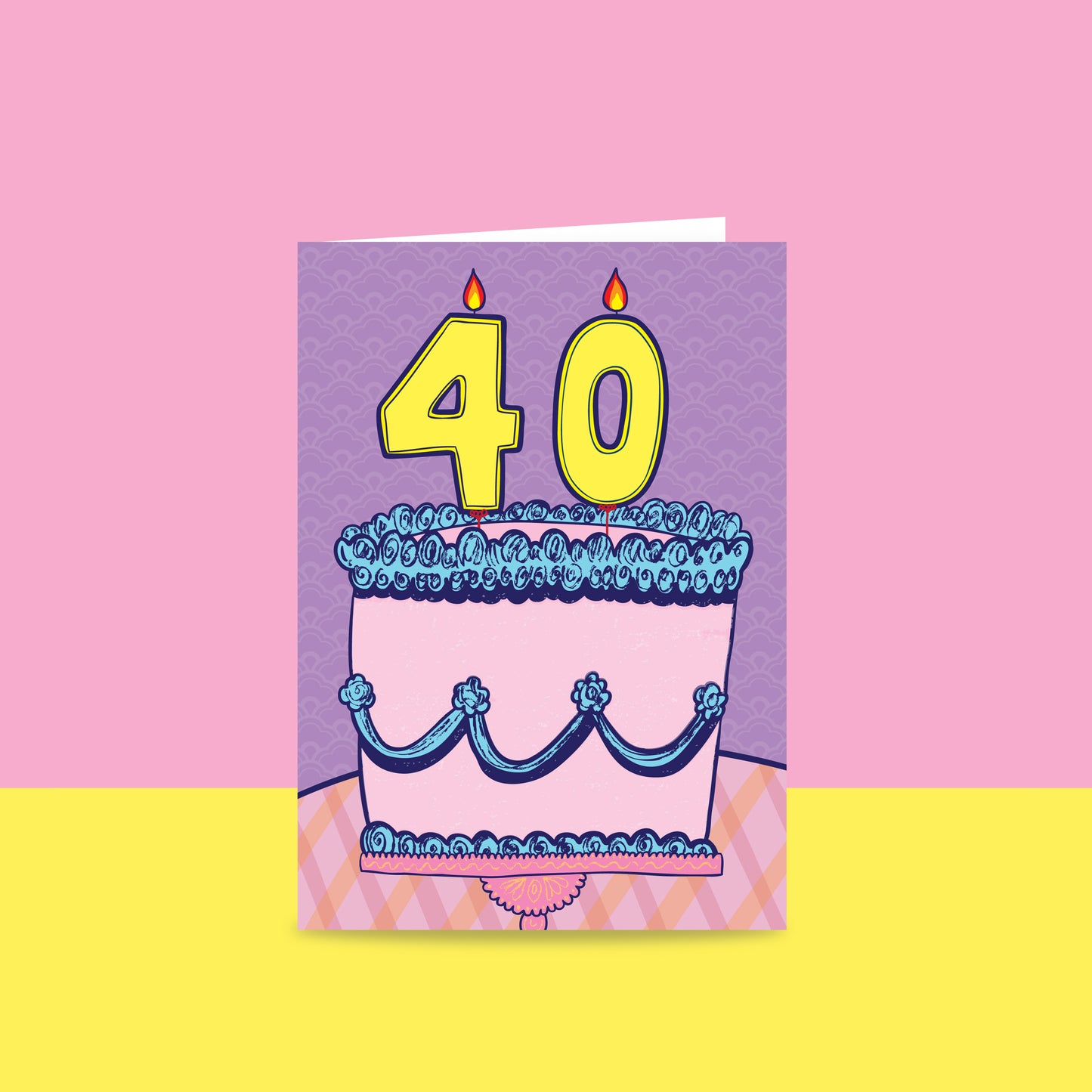 Cake Number Birthday - Milestone Birthday Card