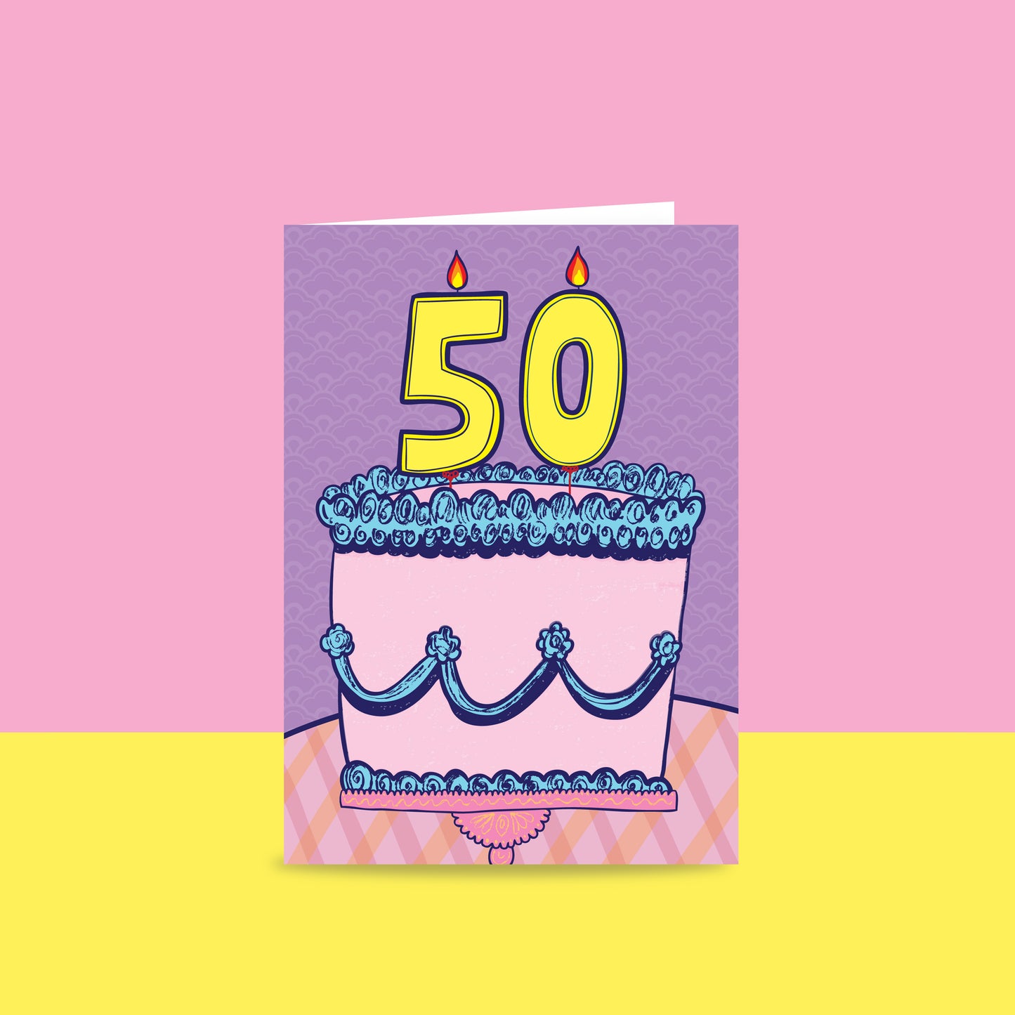 Cake Number Birthday - Milestone Birthday Card