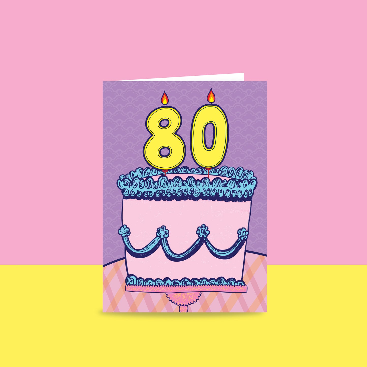 Cake Number Birthday - Milestone Birthday Card