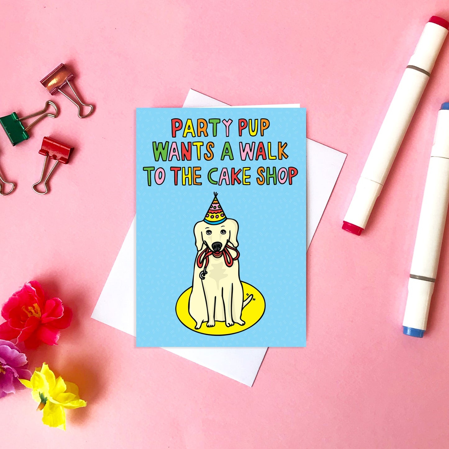 Party Pup - Birthday Card