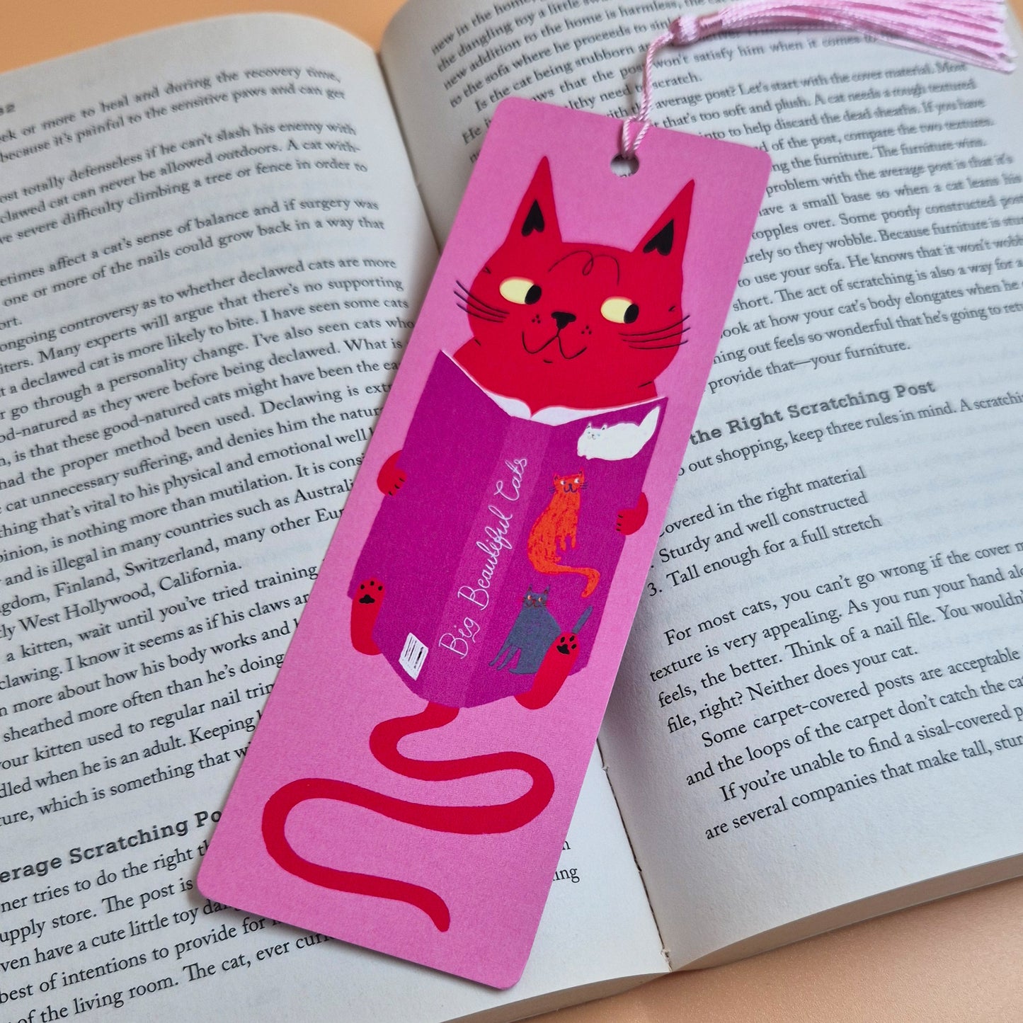 Big Beautiful Cats - Bookmark