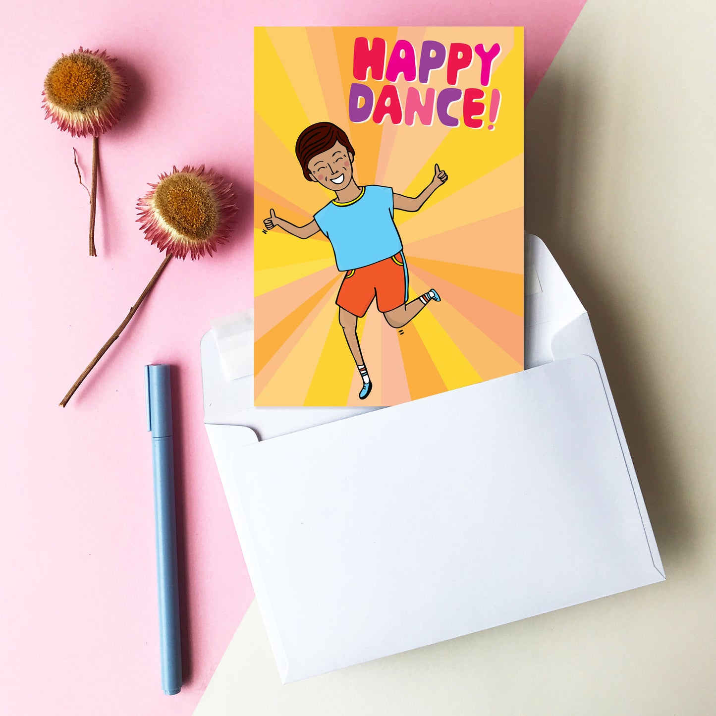Happy Dance - Congratulations Card