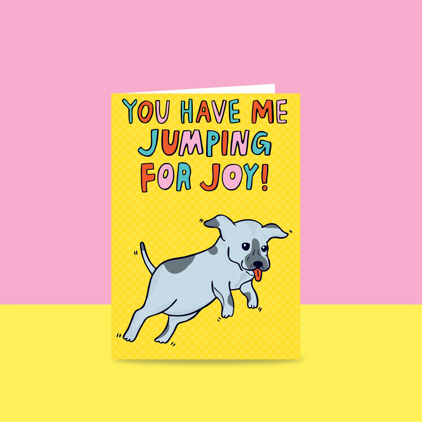 Your Have Me Jumping For Joy! - Congratulations Card