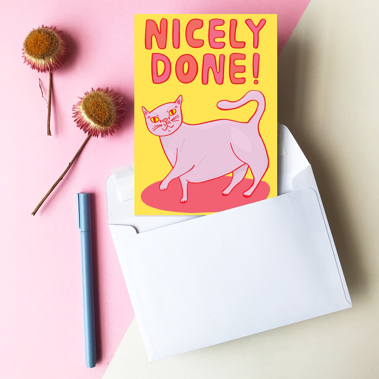 Nicely Done! - Congratulations Card