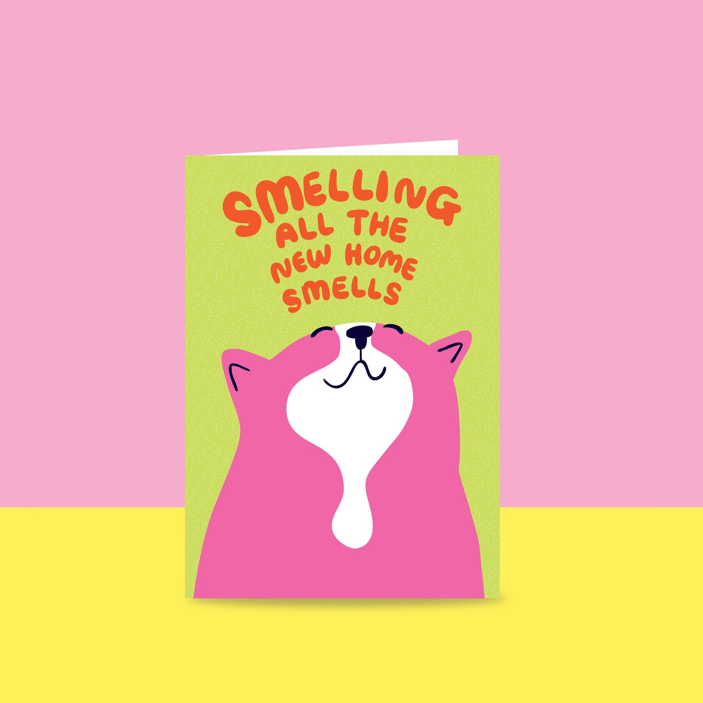 Smelling All The New Home Smells - Congratulations Card
