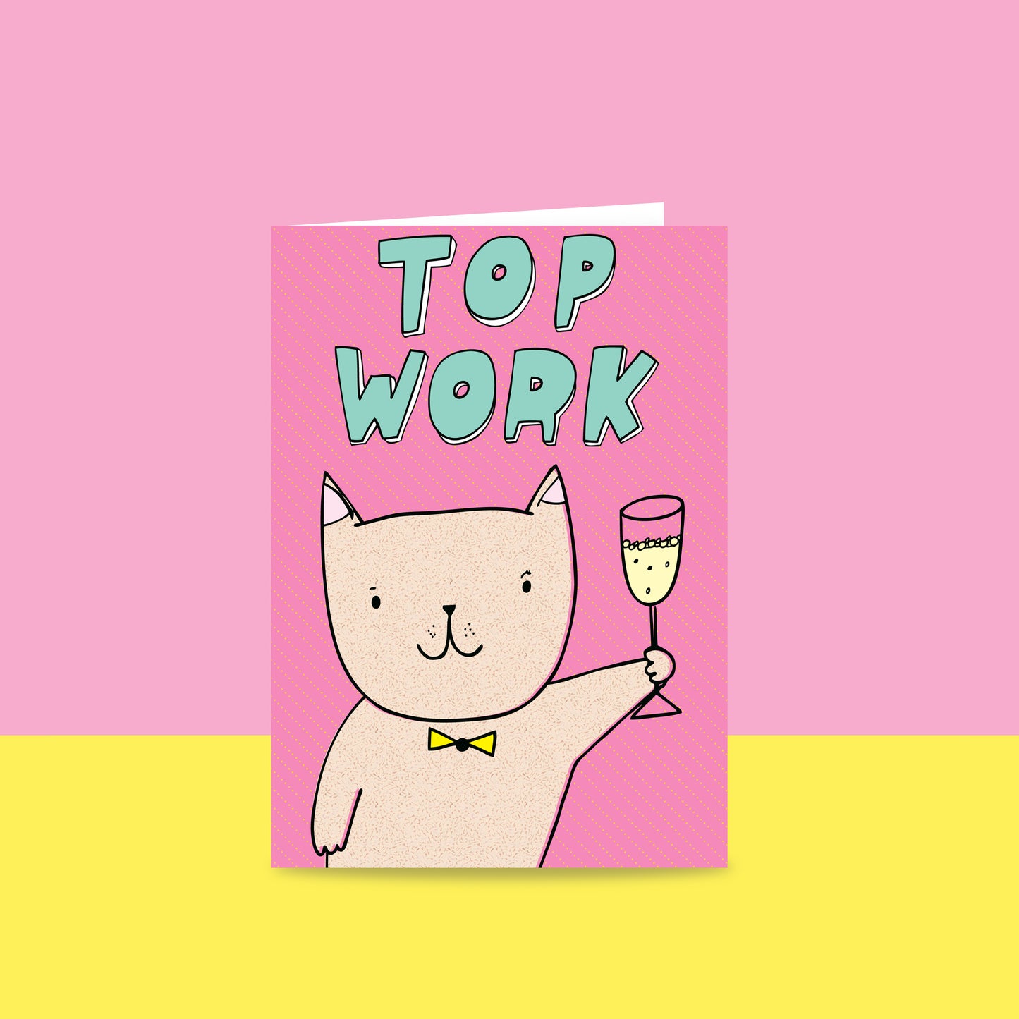 Top Work - Congratulations Card