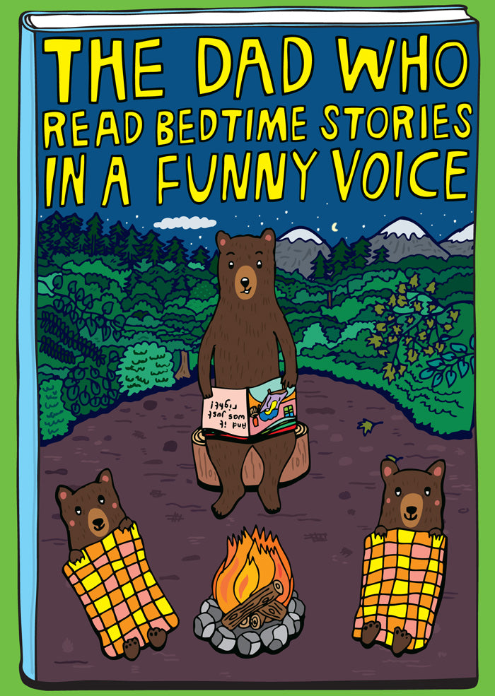 The Dad Who Read Bedtime Stories In A Funny Voice