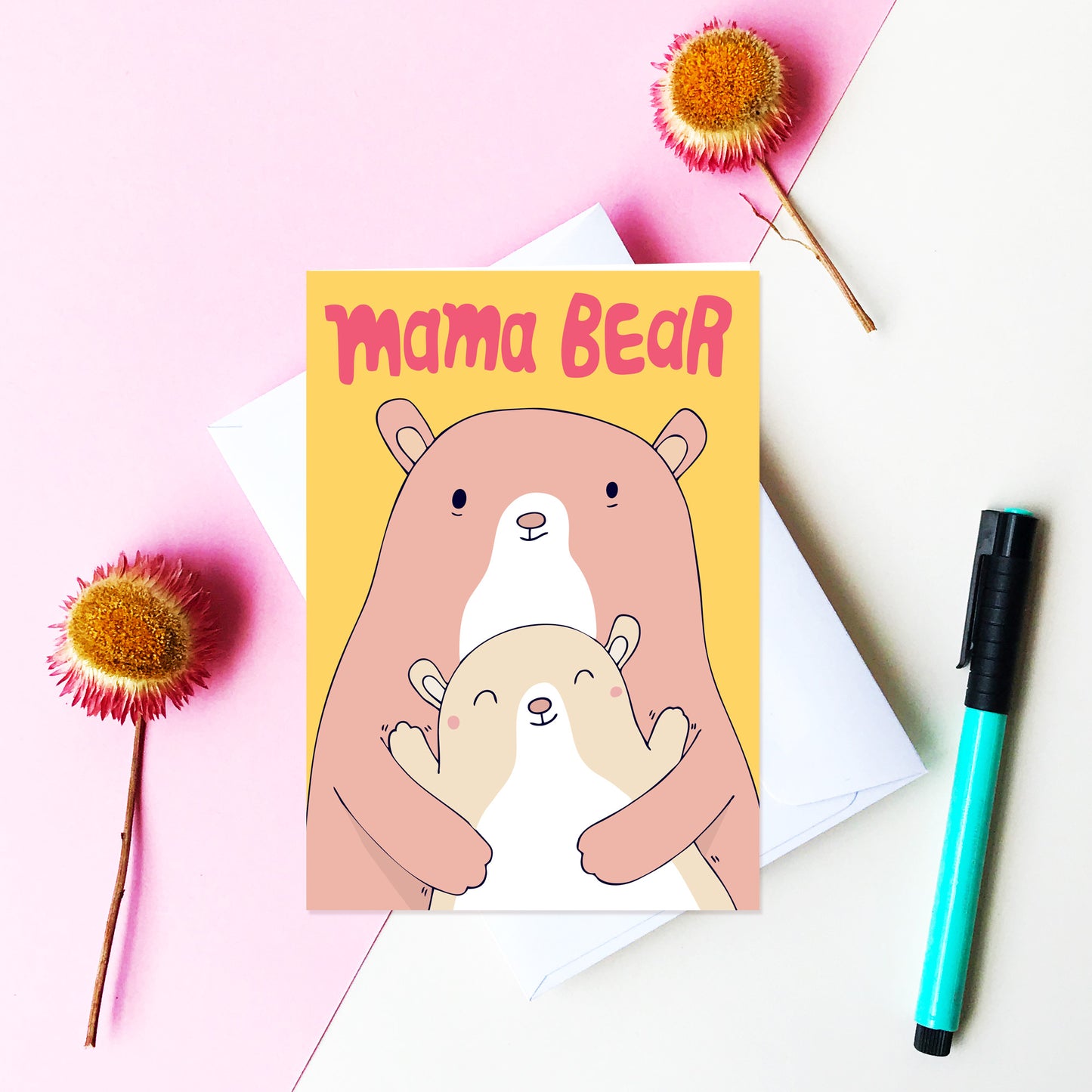Mama Bear - Card For Mum