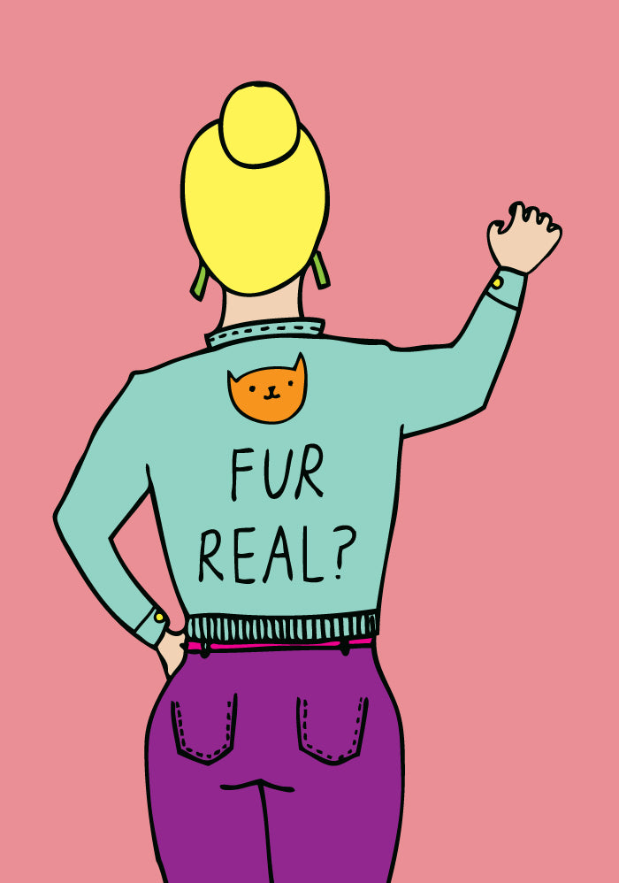 Fur Real - Microfibre Glasses Cleaning Cloth
