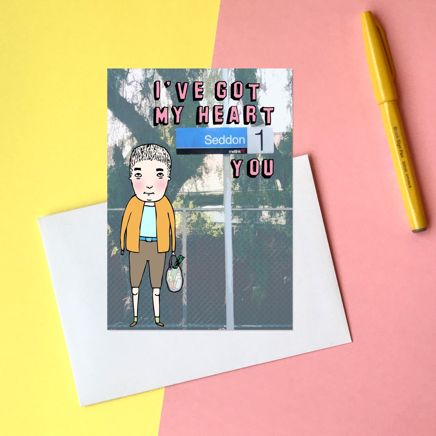 Seddon - Greeting Card