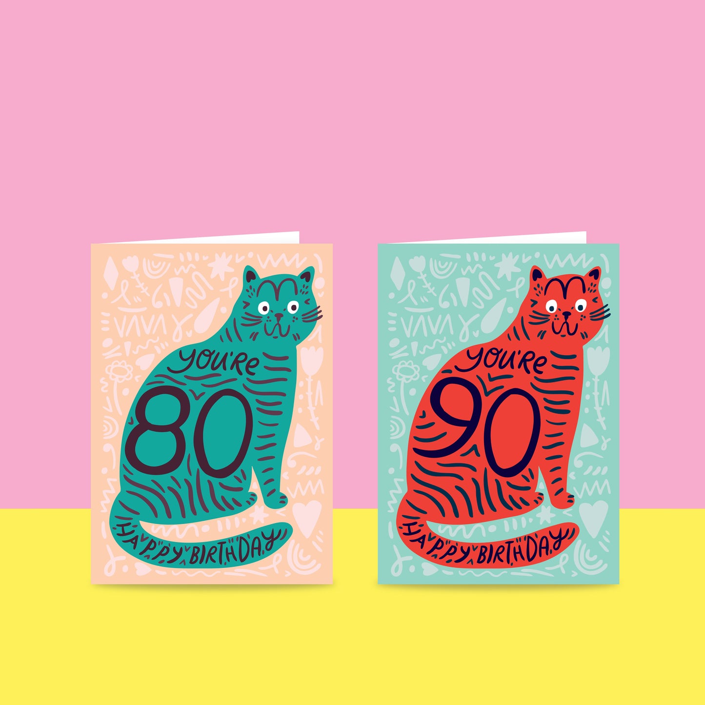 Cat Fur You're (AGE) - Milestone Birthday Card
