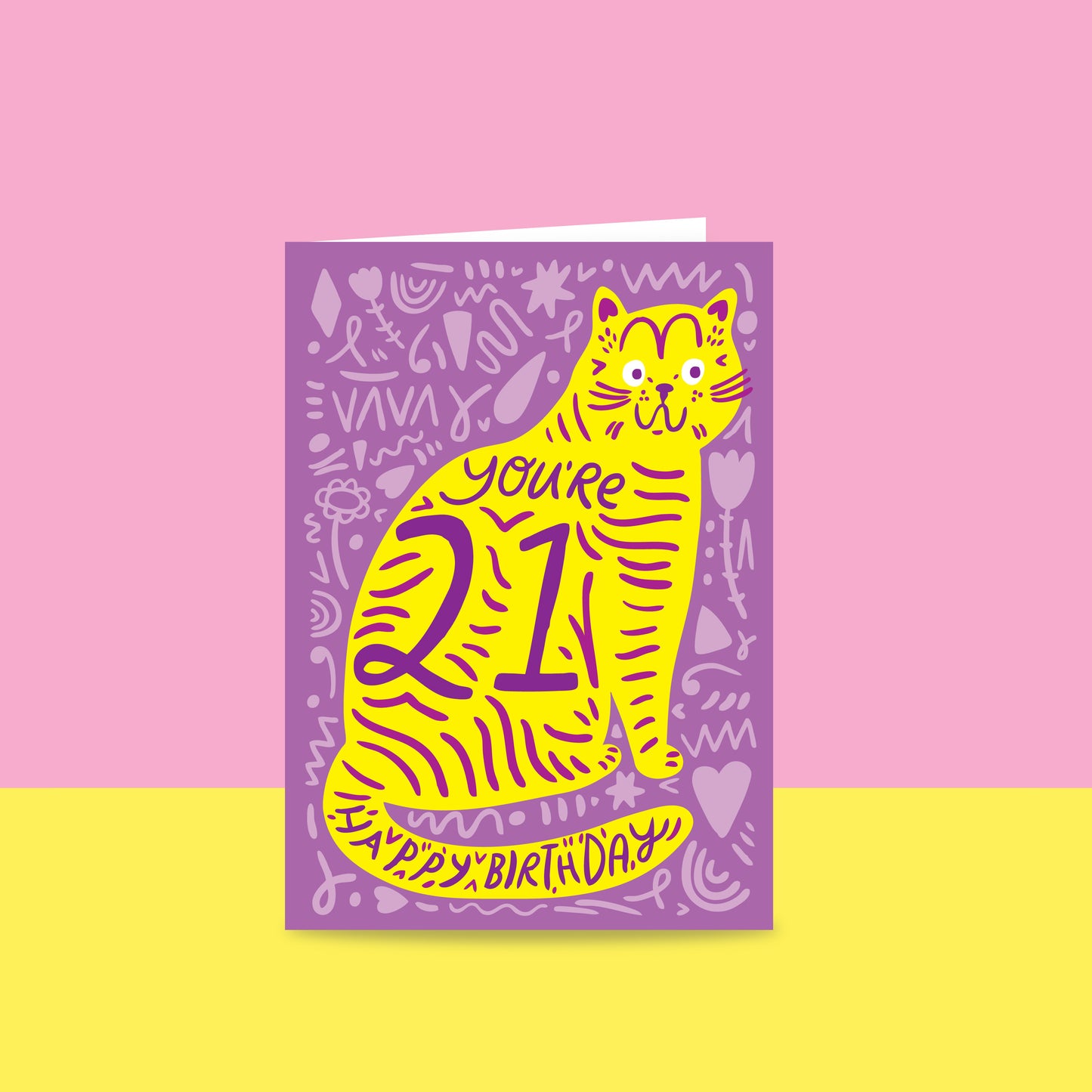 Cat Fur You're (AGE) - Milestone Birthday Card