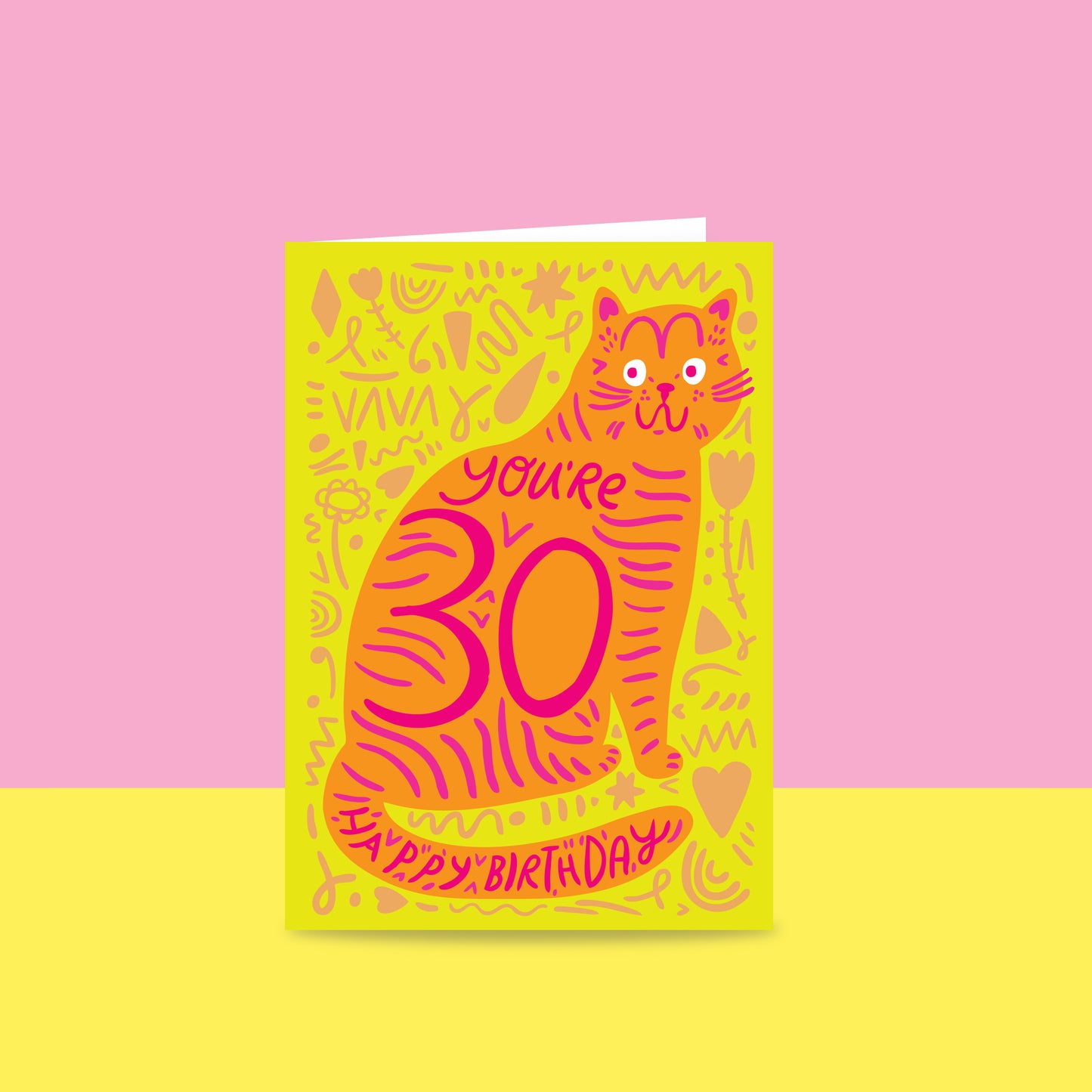 Cat Fur You're (AGE) - Milestone Birthday Card