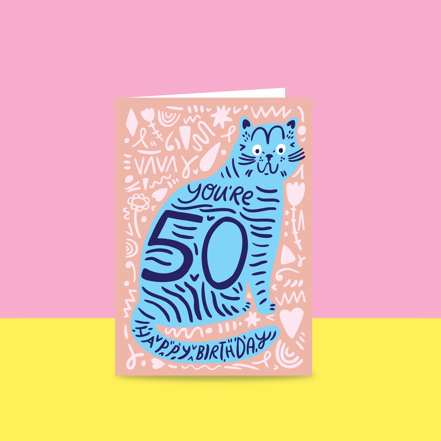 Cat Fur You're (AGE) - Milestone Birthday Card