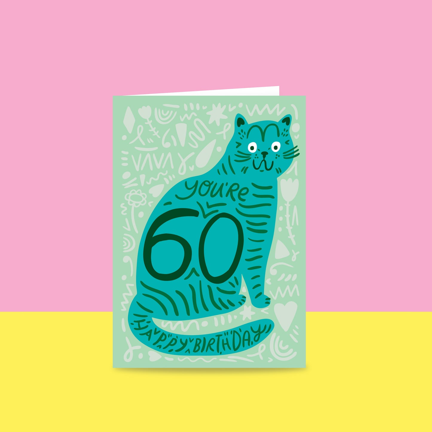 Cat Fur You're (AGE) - Milestone Birthday Card