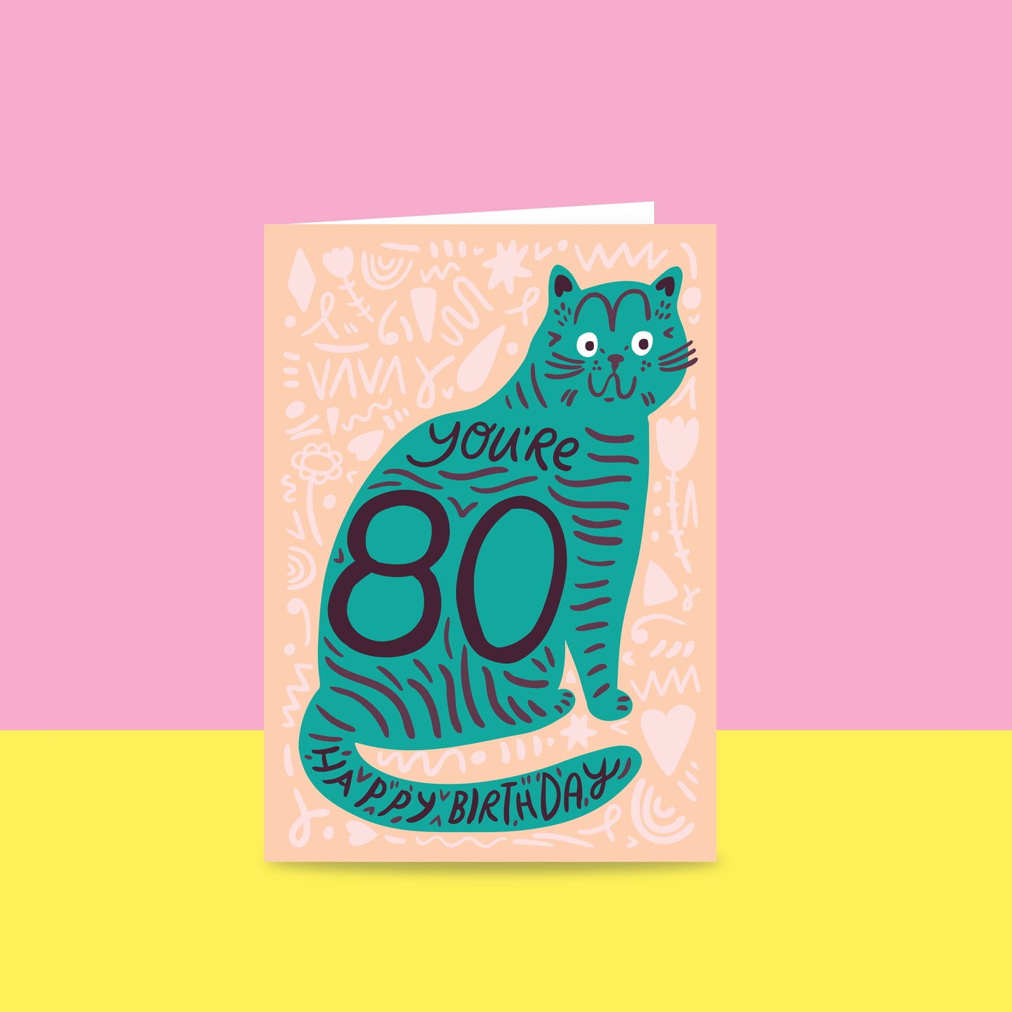 Cat Fur You're (AGE) - Milestone Birthday Card