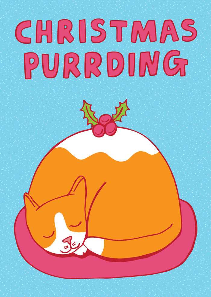 Christmas Purrding - Christmas Card