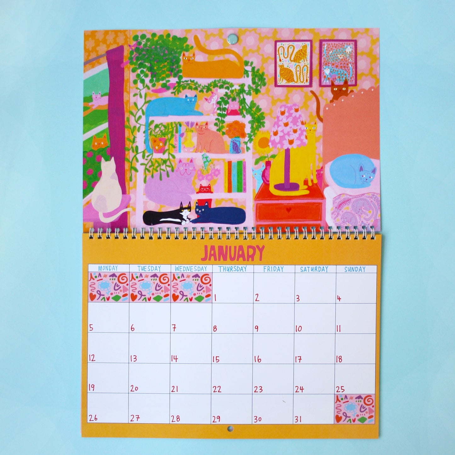 2026 Kitty Calendar