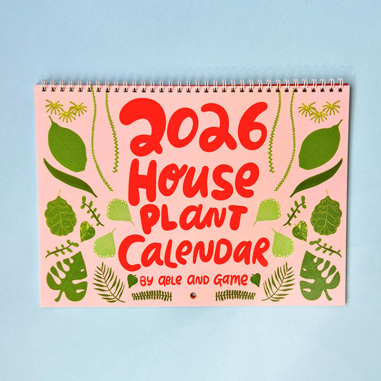 2026 House Plant Calendar