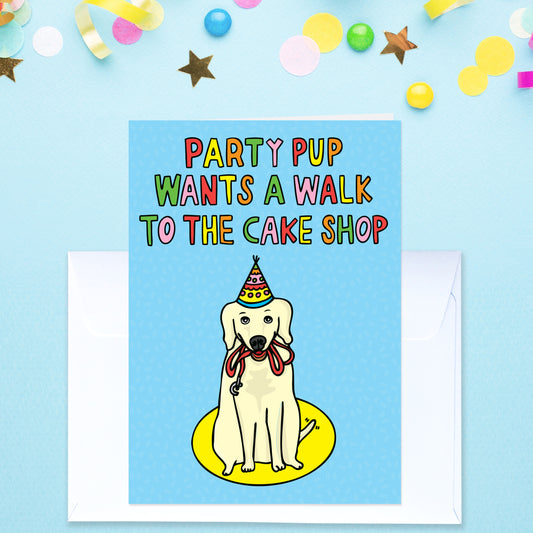 Party Pup - Birthday Card