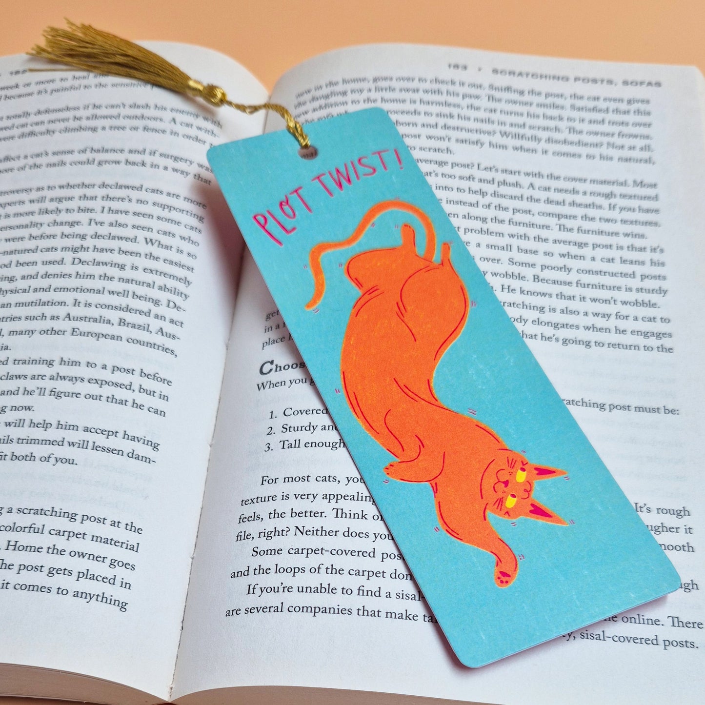 Plot Twist - Bookmark