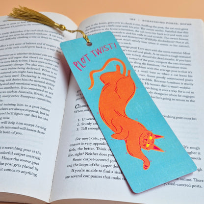 Plot Twist - Bookmark