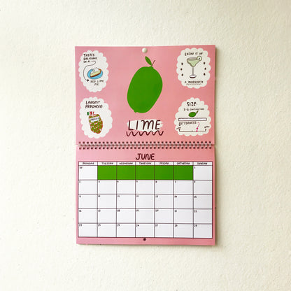 2025 Citrus Fruit Calendar