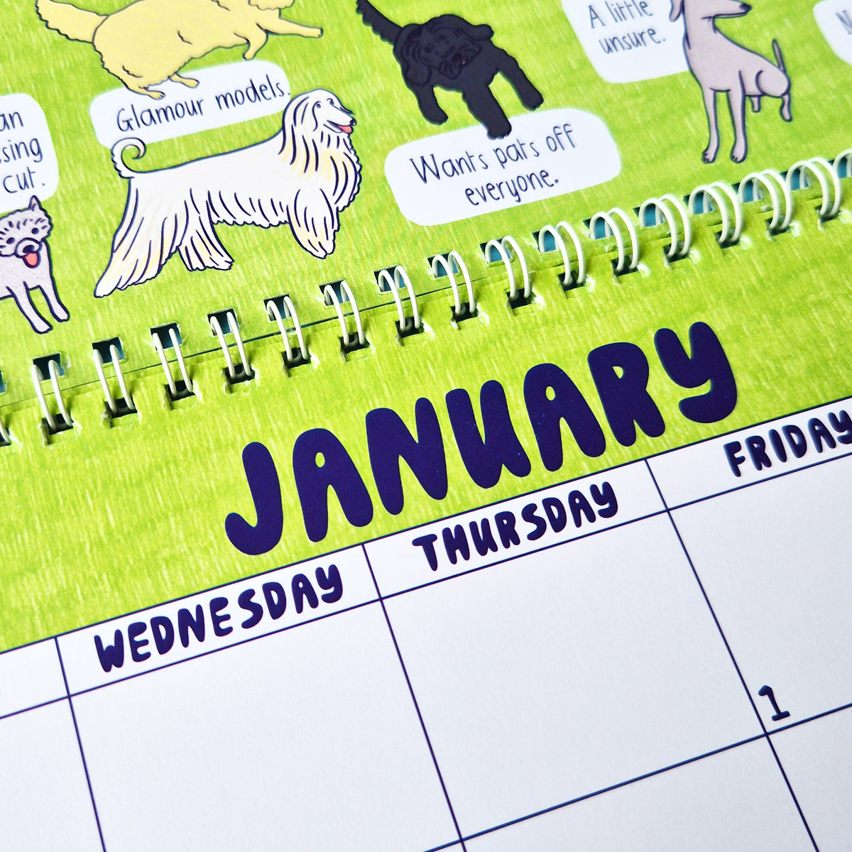2027 Dog Park Calendar