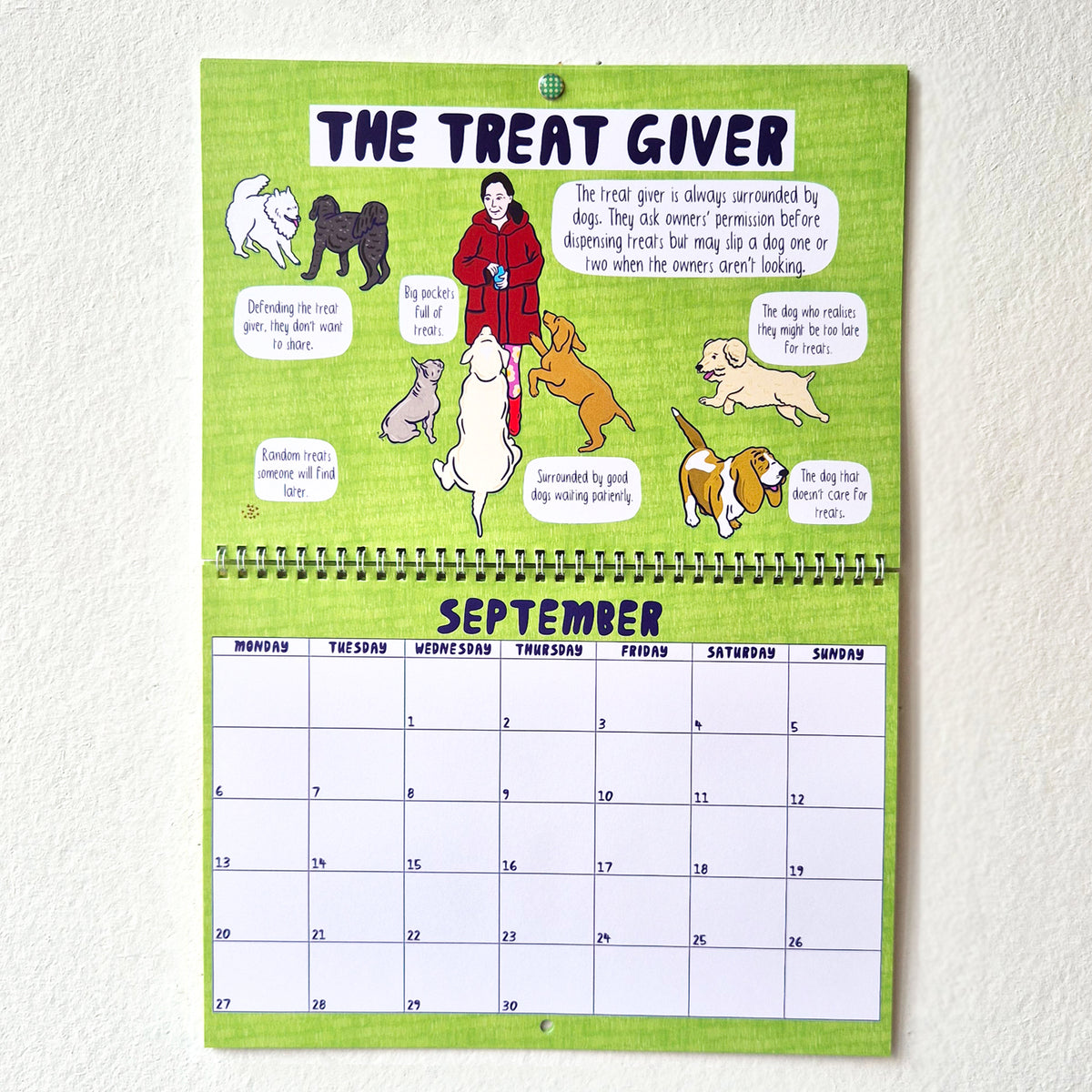 2027 Dog Park Calendar