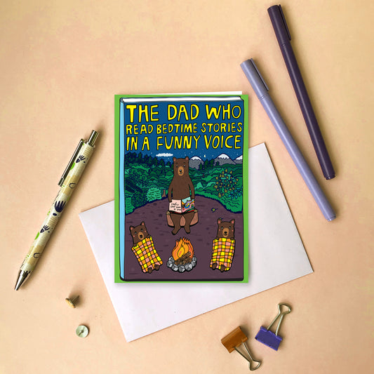 The Dad Who Read Bedtime Stories In A Funny Voice