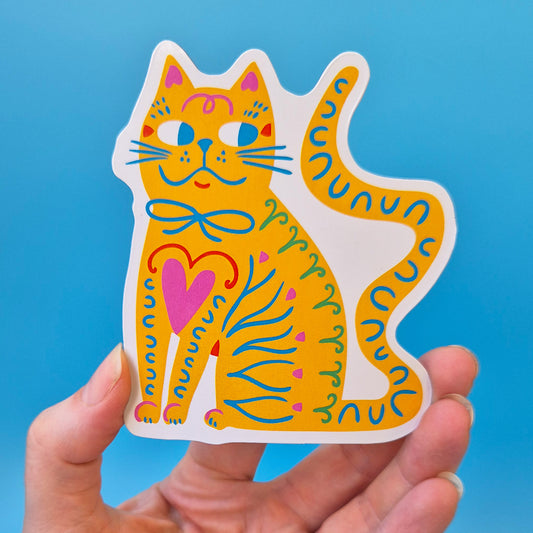 Fridge Magnet - Orange Cat