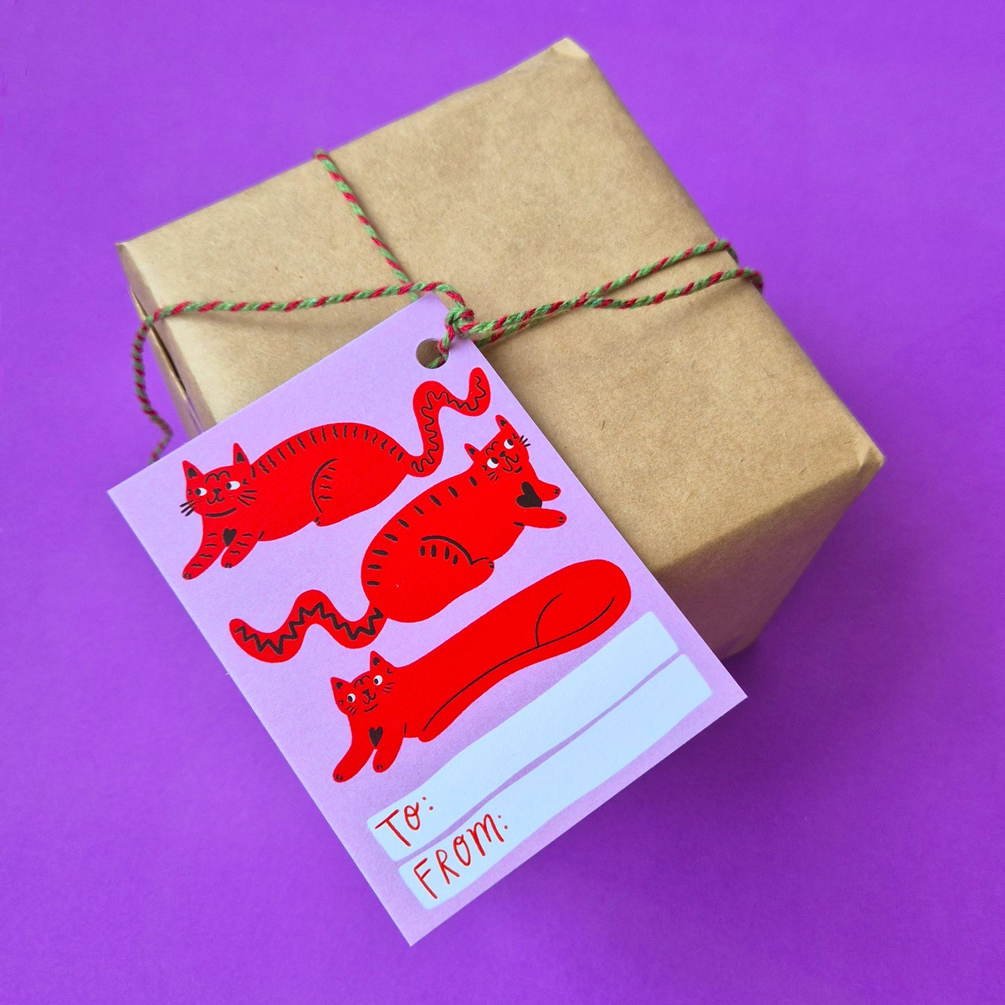 Gift Tags - 15 Different Cats