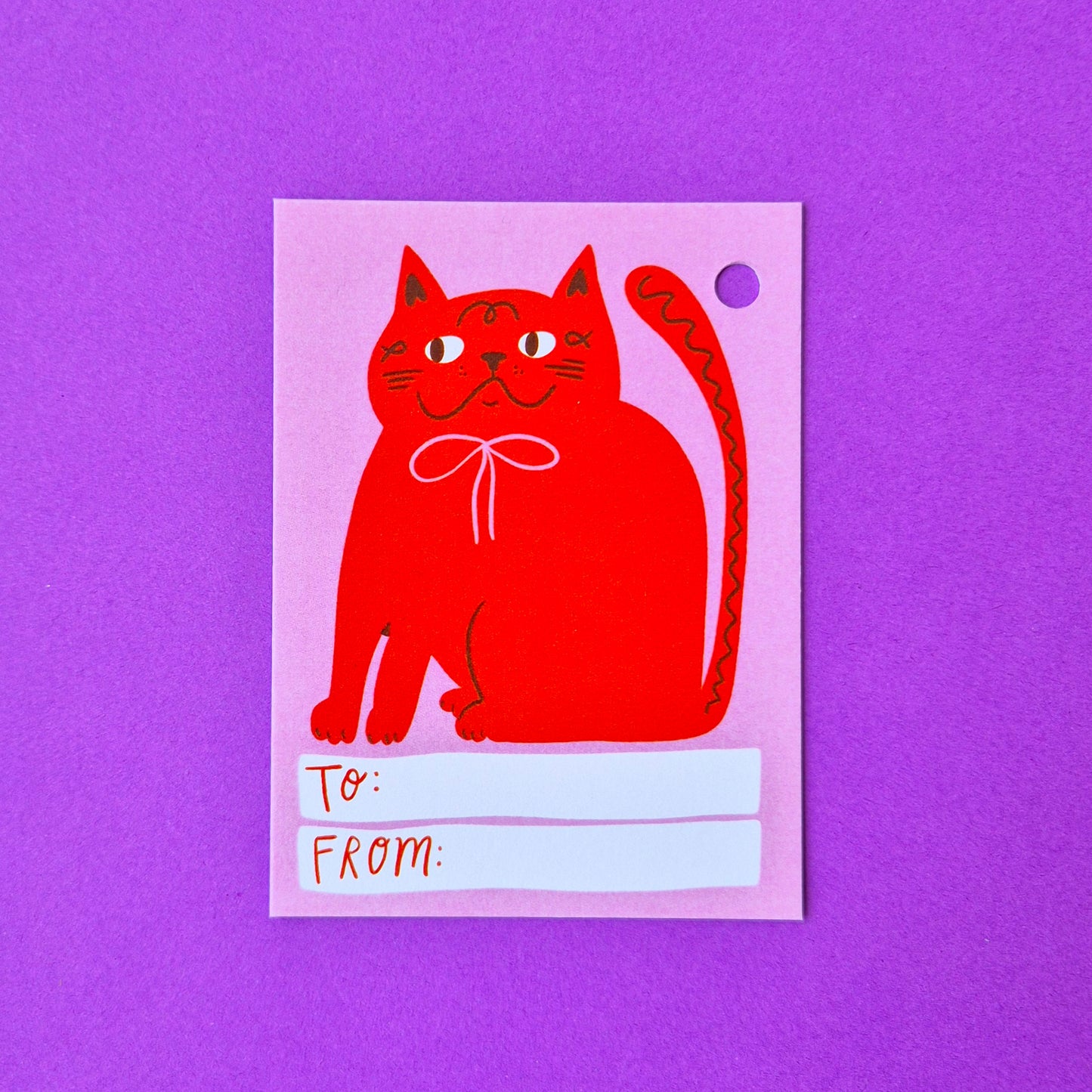 Gift Tags - Non Christmas Cats