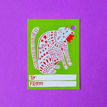 Gift Tags - The Five Cats Of Christmas