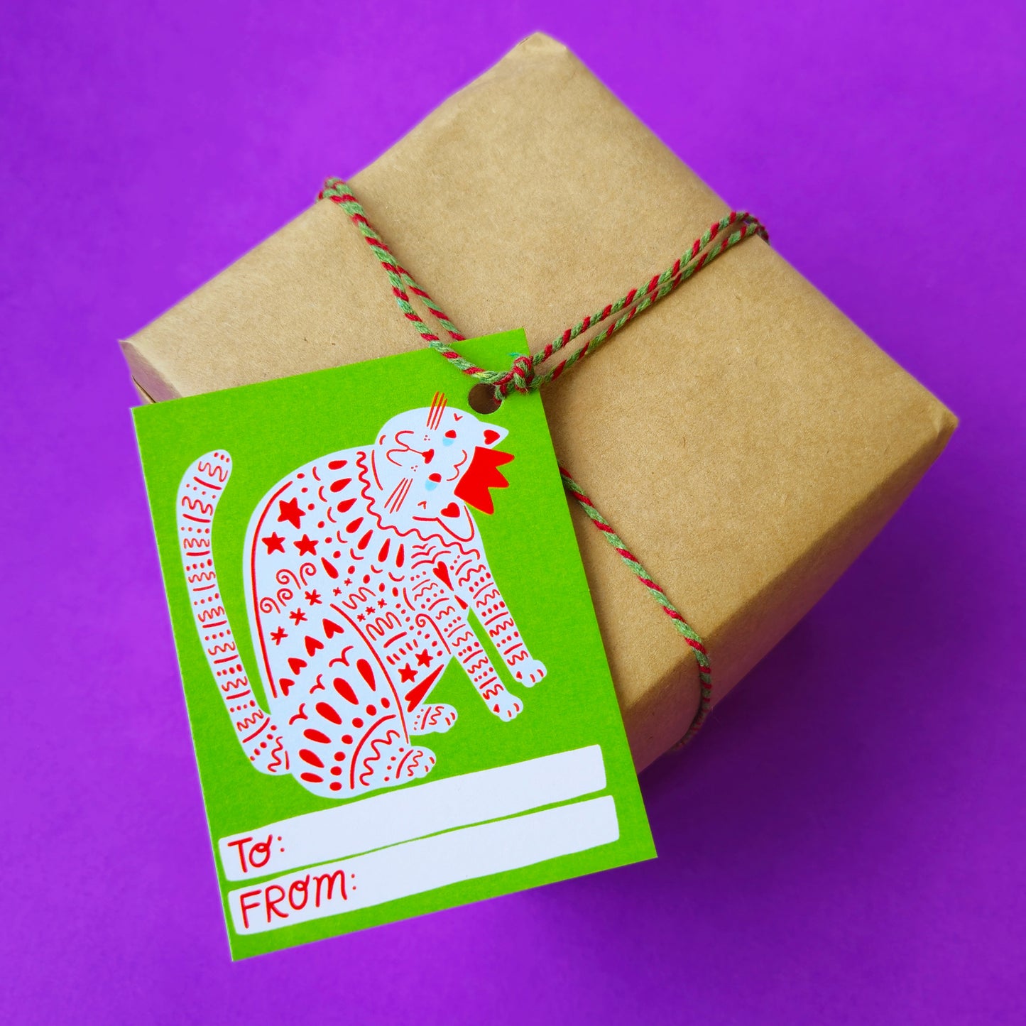 Gift Tags - The Five Cats Of Christmas