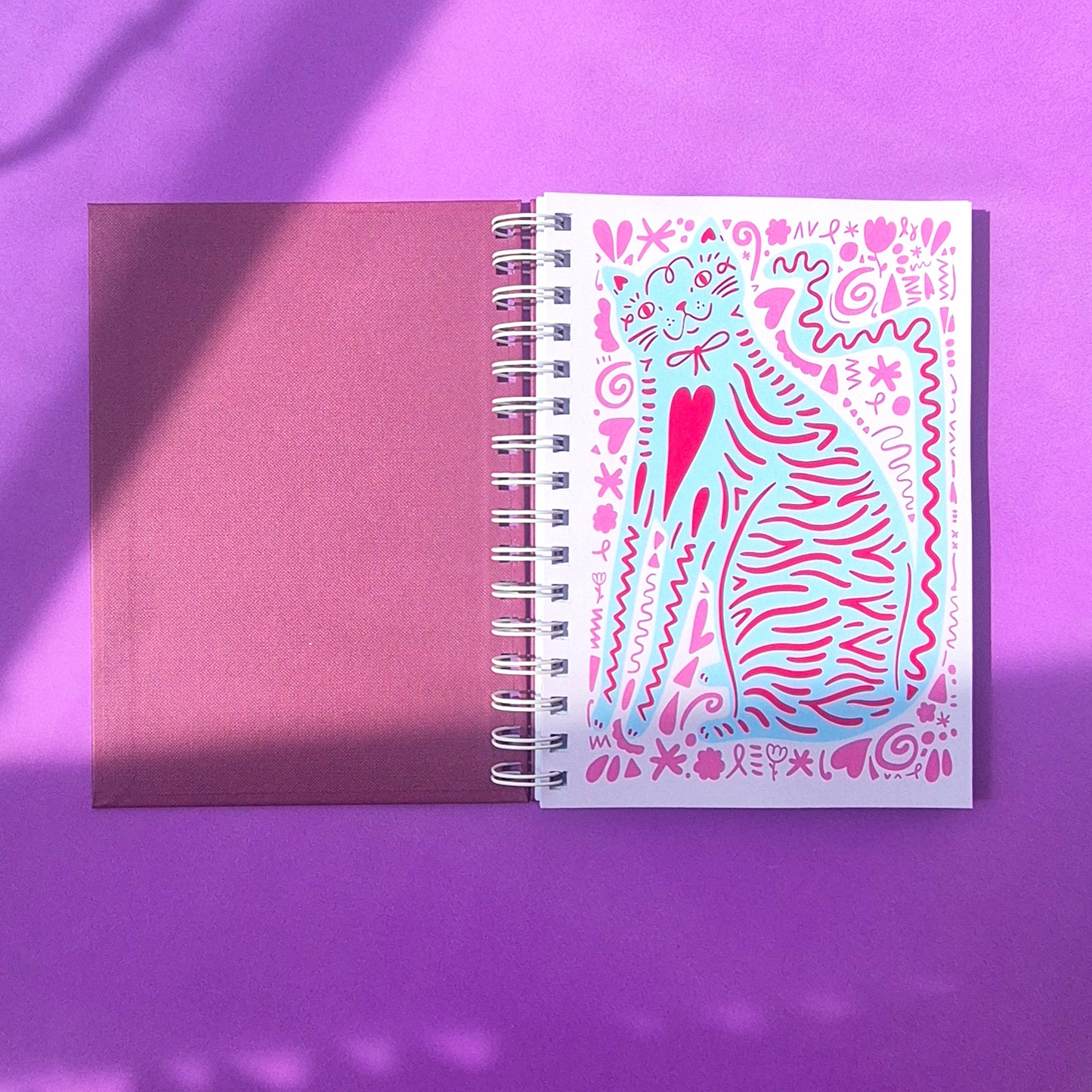 Bullet Journal - Gold Kitty Cover