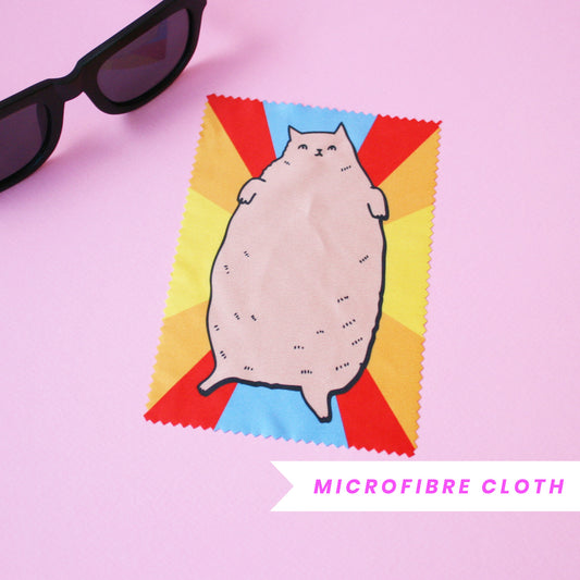 Cat Belly - Microfibre Glasses Cleaning Cloth