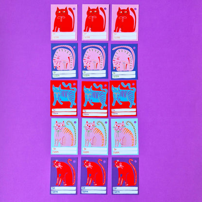 Gift Tags - Non Christmas Cats