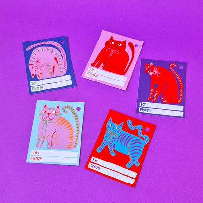 Gift Tags - Non Christmas Cats
