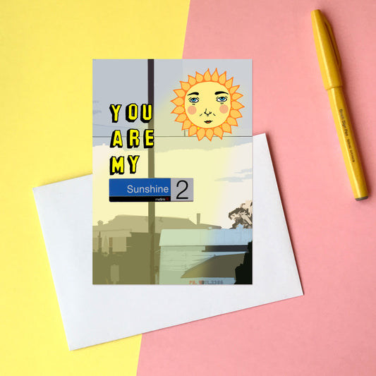 Sunshine - Greeting Card