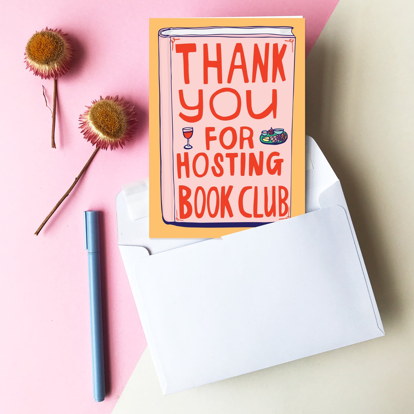 Thank You For Hosting Book Club