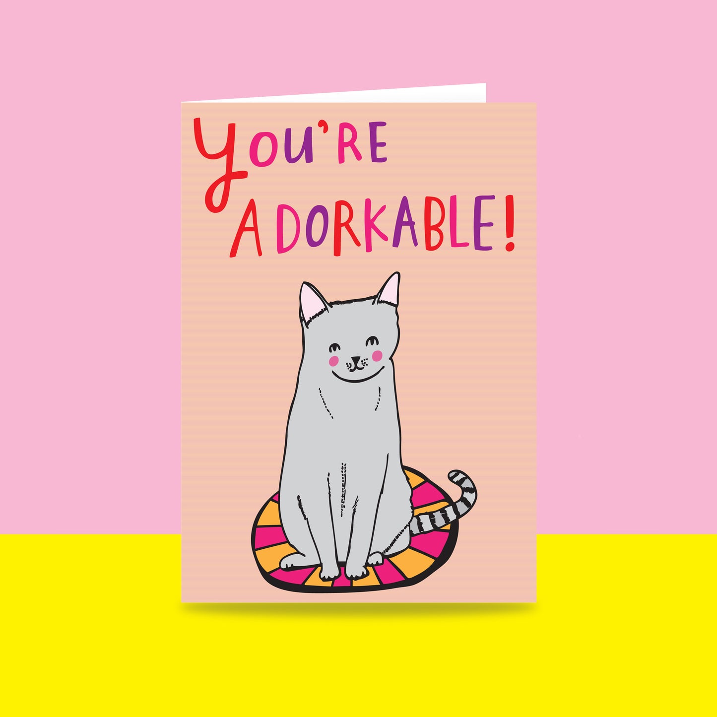 You're Adorkable - Greeting Card