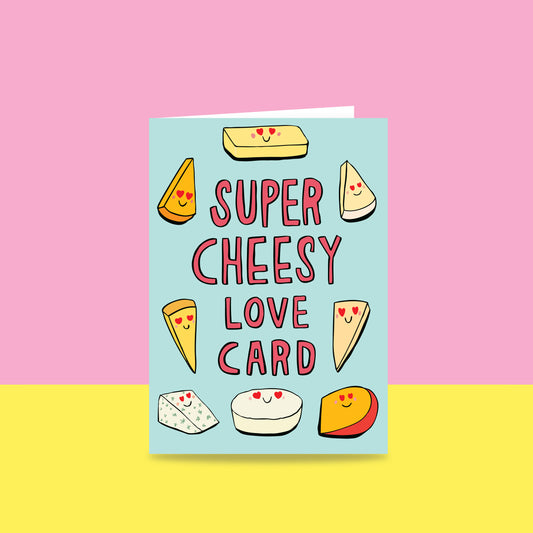 Super Cheesy Love Card - Greeting Card