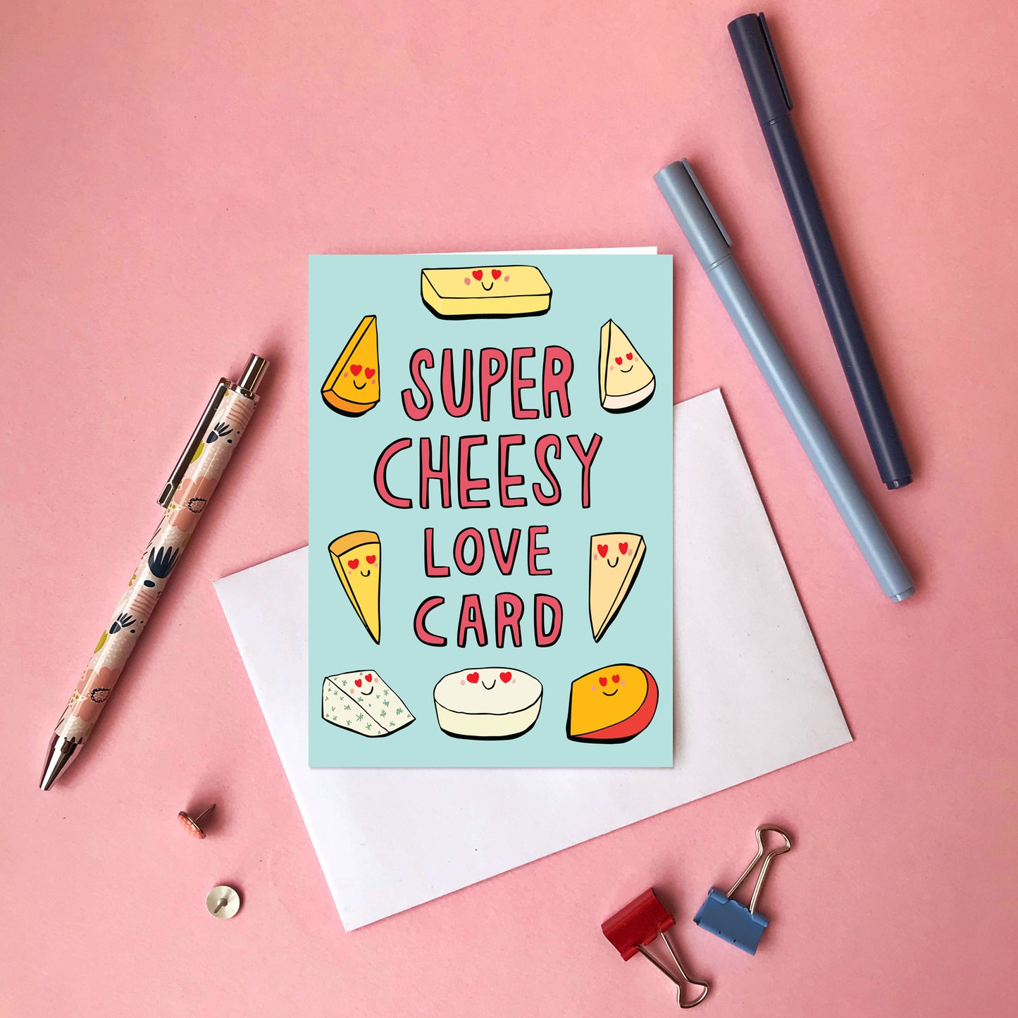 Super Cheesy Love Card - Greeting Card